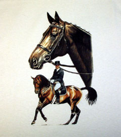 Dressage Elegance Tshirt